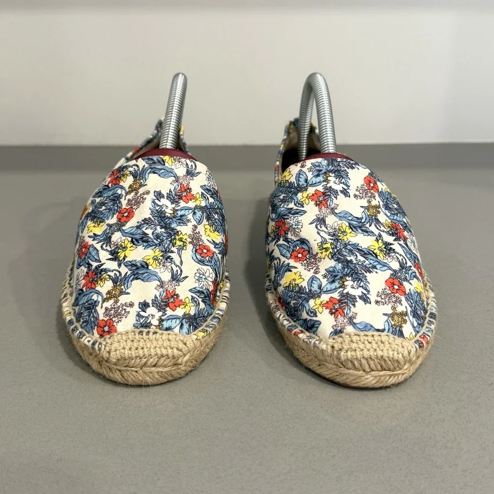 Soludos Espadrilles Womens 40/10 Floral Beachy Coastal Resort Travel Prairie